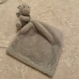 Kellytoy Dragon Rattle Plush Baby Security Blanket Lovey